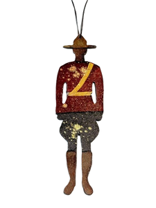 Mountie - Hand Painted Ornament