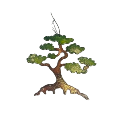 Arbutus Tree - Hand Painted Ornament