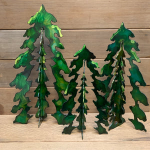 Hand Painted 3D Trees