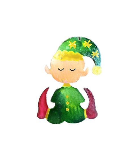 Elf - Hand Painted Ornament