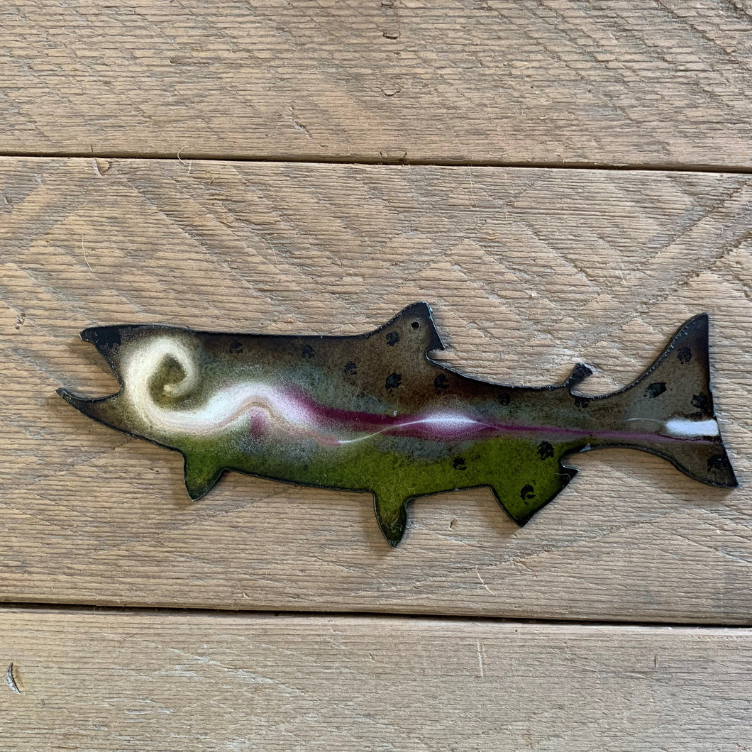 Trout - Hand Painted Magnet