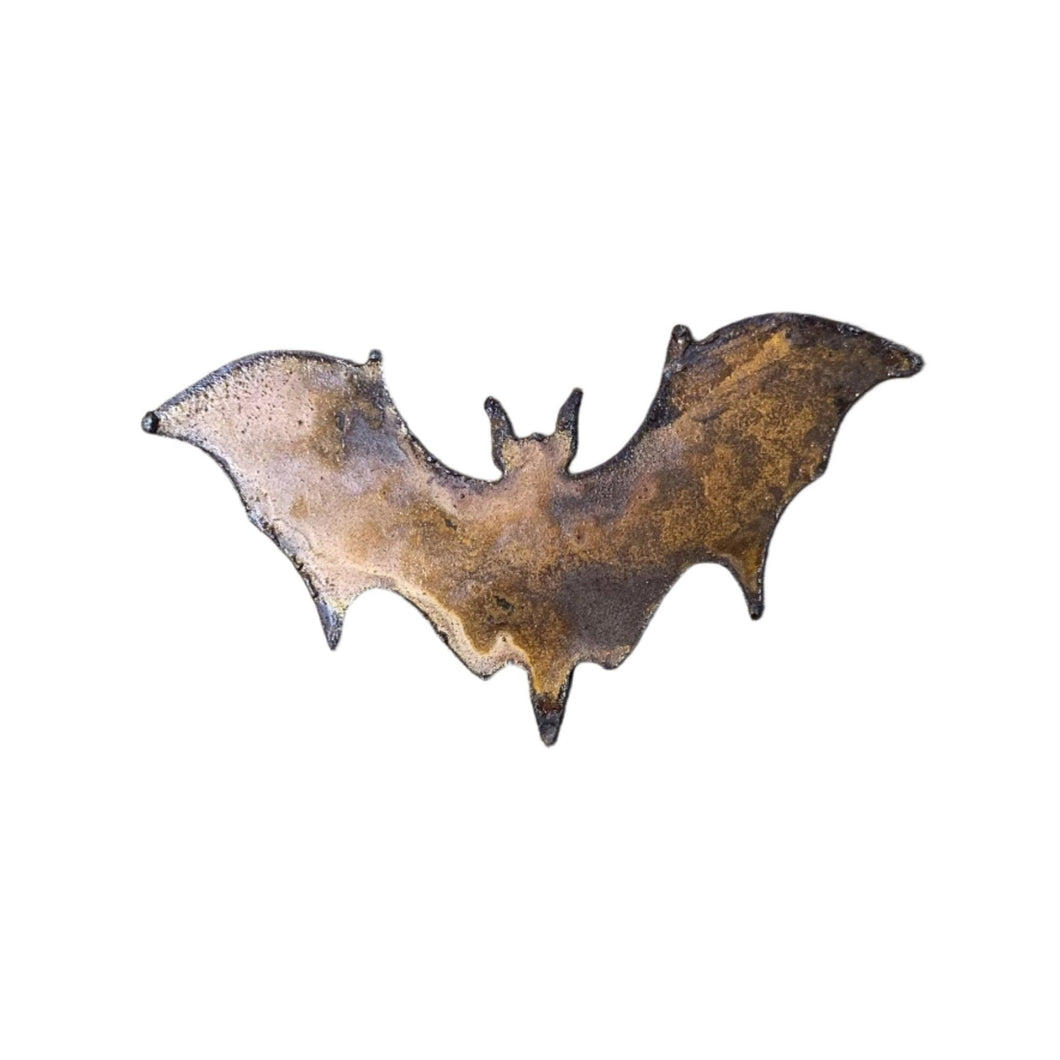 Bat - Rusted Metal Ornament