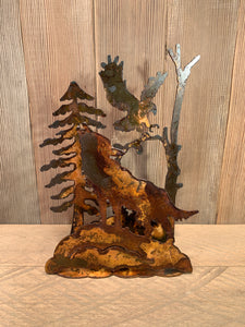 Wolf - Wildlife Sconce