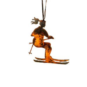 Skier Female - Ornament