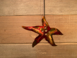 Starfish - Hand Painted Ornament