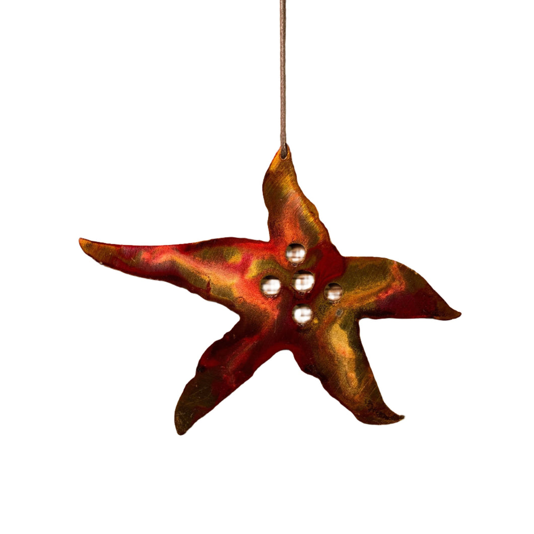 Starfish - Hand Painted Ornament