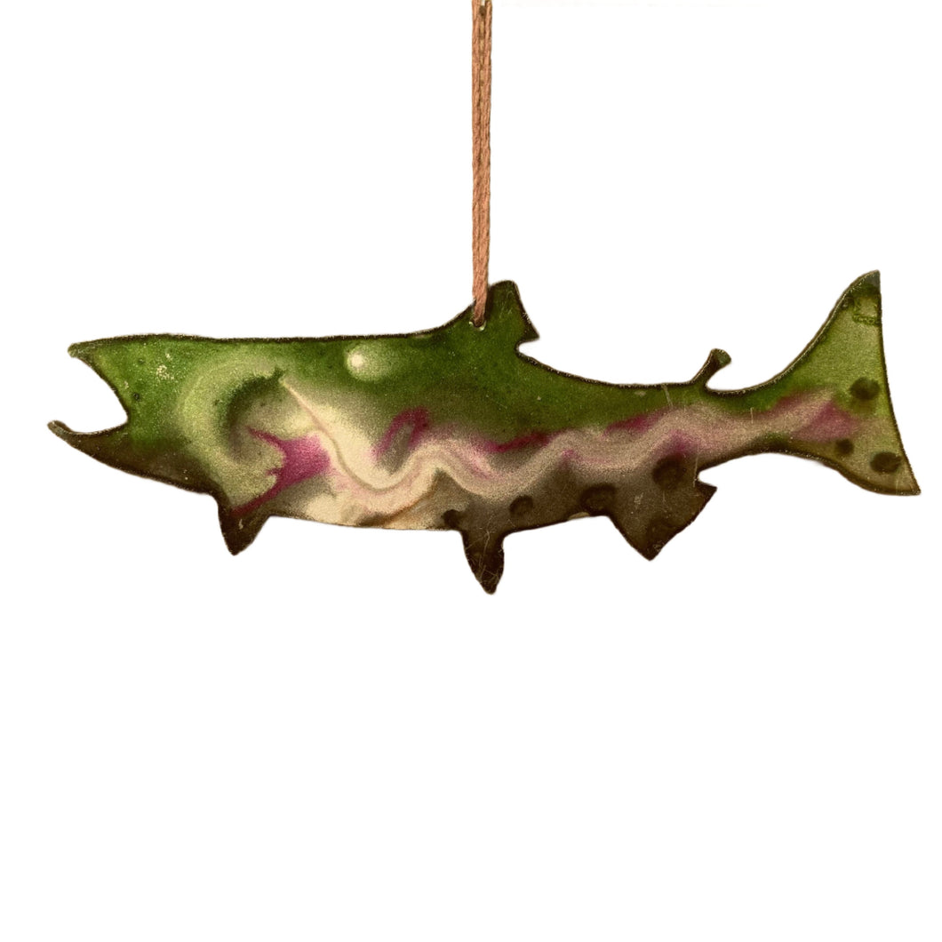 Trout - Hand Painted Ornament