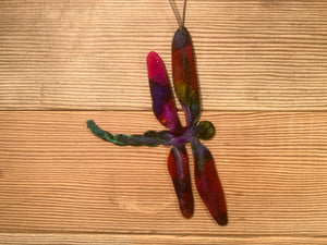 Dragonfly - Hand Painted Ornament