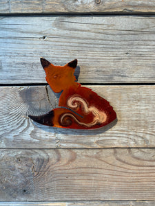 Fox - Hand Painted Ornament