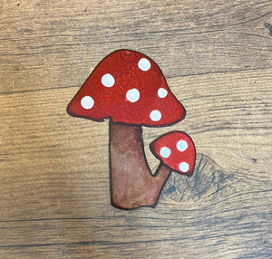 Mushroom - Hand Painted Ornament