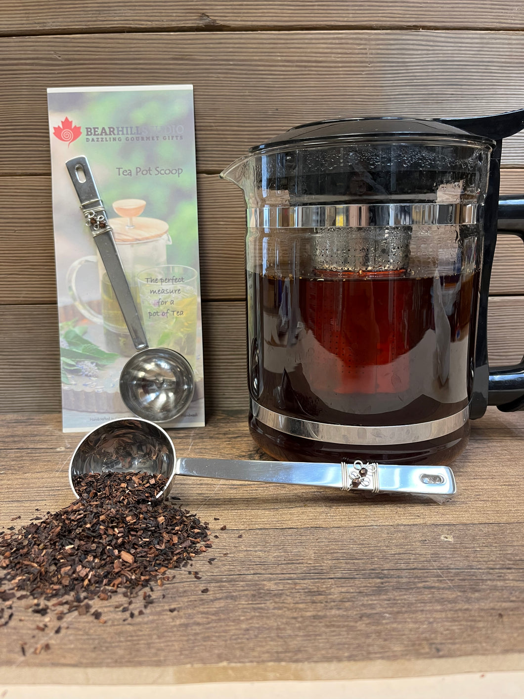 Tea Pot Scoop